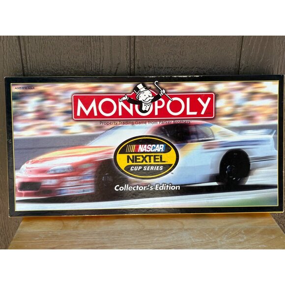 Monopoly NASCAR Nextel Cup Series Collector's Edition Board Game 6 Pewter Tokens - Picture 1 of 15